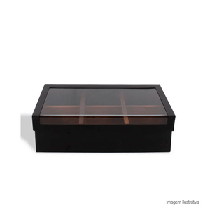 Porta cápsulas de chá nespresso de mesa transparente - geguton