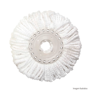 Refil pra esfregão mop limpeza prática - mor