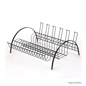 Escorredor fantastisk black - arthi