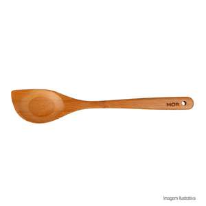 Colher de bamboo 35cm - mor