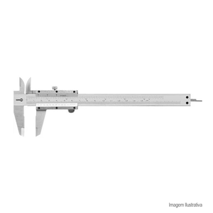 Paquímetro universal analógico 150mm 6" - nove54