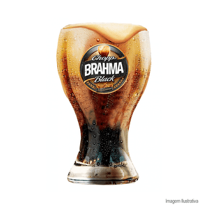 Taça para cerveja brahma black 430ml - globimport