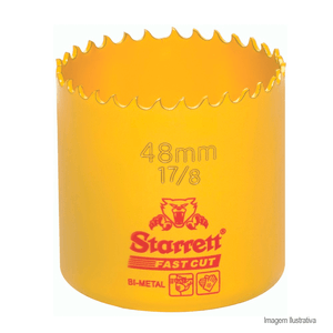 Serra copo para metal fast cut 48mm - starrett