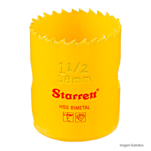 Serra copo para metal fast cut 38mm - starrett