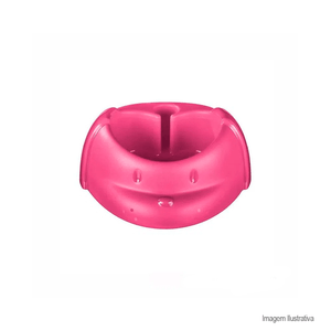 Bebedouro automatic de plástico para cão rosa - sanremo