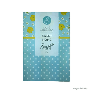 Sachê perfumado 27gr sweet home - smell aromas