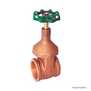 Registro de gaveta para uso residencial e predial 1510 de 1.1/2" bruto - deca