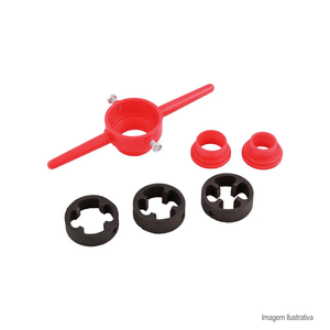 Tarraxa para cano pvc 1/2" - vonder