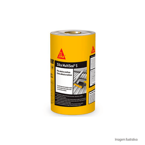 Fita multiuso multiseal 20cmx10m cinza - sika