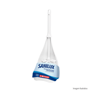 Escova sanitária sanilux com suporte - bettanin