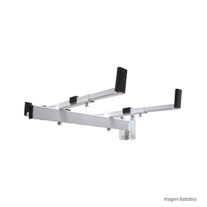 Suporte para microondas sbr3.6 branco - brasforma