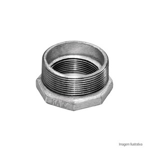 Bucha de redução galvanizada 2.1/2"x1.1/2" - remadi