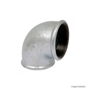 Joelho galvanizado 90° 1.1/2" - remadi