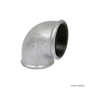 Joelho galvanizado 90° 3" - remadi
