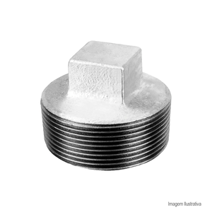 Bujão plug galvanizado 2.1/2" - remadi