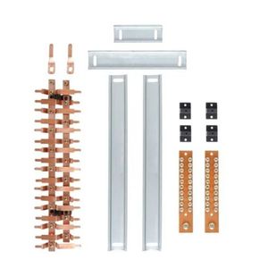 Kit barramento bifásico para 34 disjuntores din 100a - g luna
