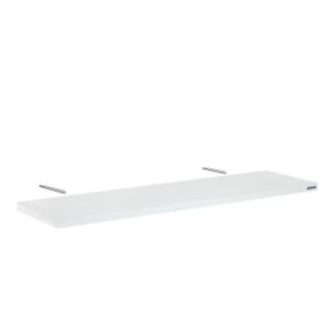 Prateleira elite madeira pinus com suporte invisível 25x60cm branca - tramontina