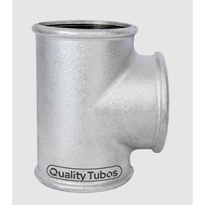 Tee galvanizado de redução 2.1/2"x1" - remadi