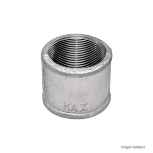 Luva galvanizada 2" - remadi