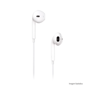Earphone earbud hands free branco - multilaser