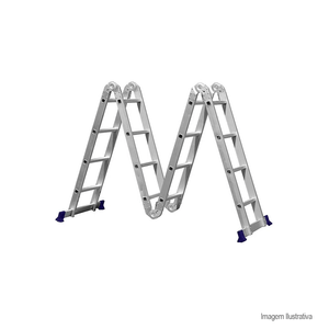 Escada multifuncional 4x4 - mor