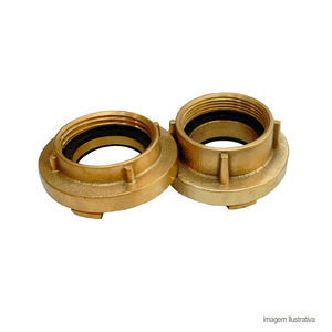 Adaptador storz para mangueira de incendio 2.1/2x2.1/2 - hydrapar