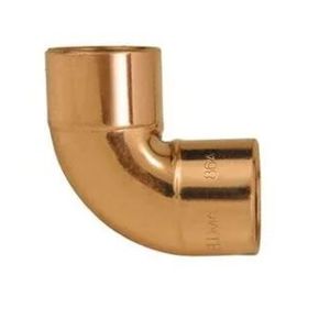 Joelho de cobre latao 90' 66mm - universo conexões
