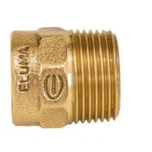 Coconector macho cobre latao 66x2.1/2" - universo conexões