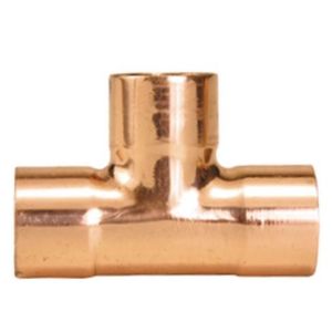 Te de cobre latao 66mm - universo conexões