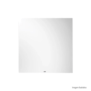 Espelho lírio de led bivolt 59,8x59,8cm - astra