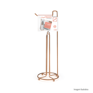 Suporte para 4 papéis higiênicos - arthi