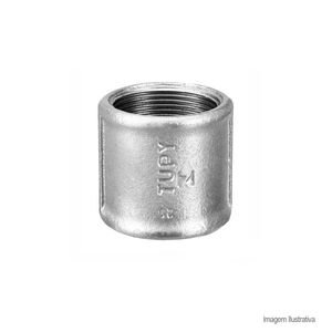 Luva galvanizada 3/4x1/2" - remadi