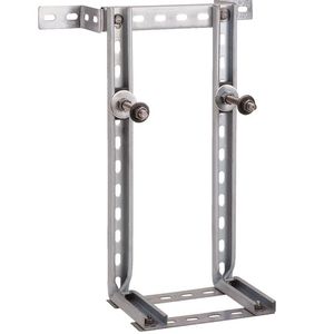 Fixacao para bacia/bide suspenso cromado