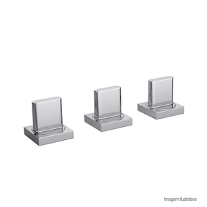 Misturador para bidê polo cromado - deca