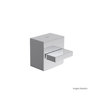 Acabamento dream para registro de gaveta de 1.1/4" e 1.1/2" cromado - deca