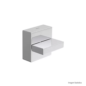 Acabamento dream para registro de pressão 1/2" e 3/4" com mecanimos de 1/2 volta cromado - deca