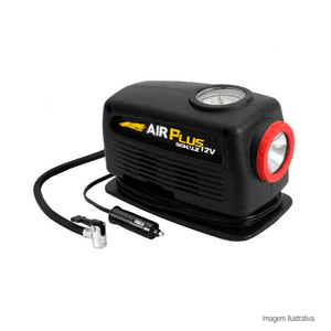 Motocompressor air plus com lanterna 12v 50w 110v - schulz