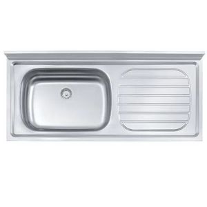 Pia aco inox 120x55 1cd standard
