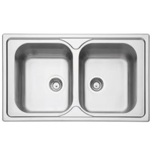 Cuba aco inox quadrum 77x46 2c