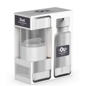 Conjunto para banheiro dual branco - ou plásticos