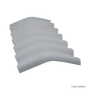 Telha cumeeira sem amianto 6mm 25 graus - multilit