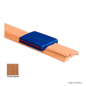 Perfil incizo vision carvalho agreste 13x48mm com 1,8mts - quick step