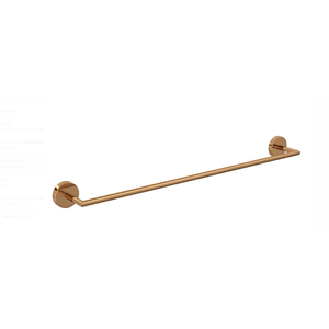 Porta toalha disco 500mm red gold