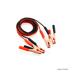 Cabo de transmissão de carga de bateria automotiva 100a 2,5mts - multilaser