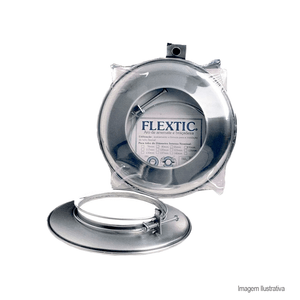 Abraçadeira flextic alúminio 80mm - westaflex
