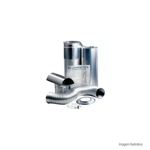 Kit de chaminé fácil 80x370mm - westaflex