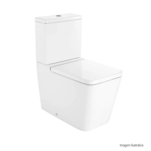 Bacia para caixa inpira square branco - roca