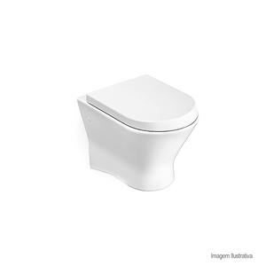 Bacia sanitária suspensa nexo branco - roca