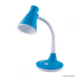 Luminária de mesa tlm 03 azul - taschibra