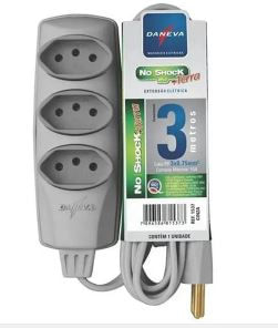 Extensao_noshock_90_pp_3x075_2pt_10a_cinza_3m__daneva_7900720